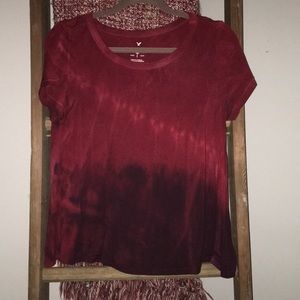 American Eagle Soft and Sexy Tie Dye Top